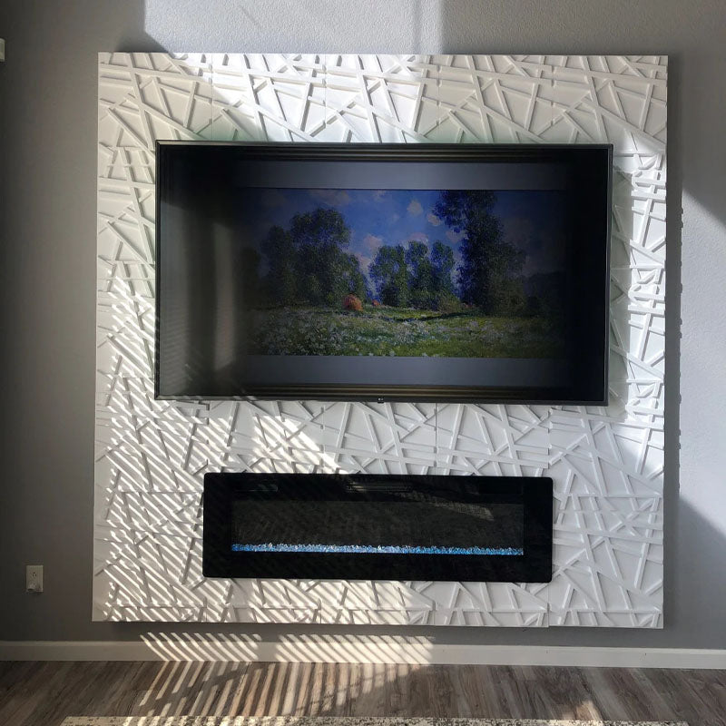 Crossing Lines PVC 3D Wall Panel - Wall Panels - Luxus Heim