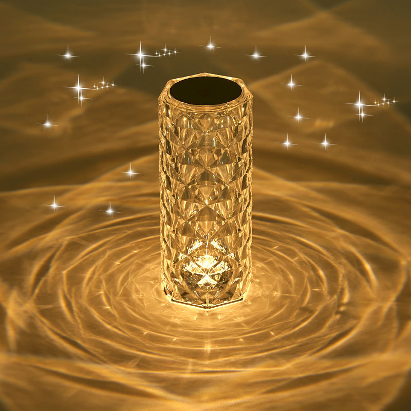 Crystal Sparkle Lamp: Glittering Lamp for Modern Homes by Luxus Heim