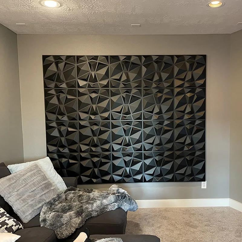 Diamond PVC 3D Wall Panel - Wall Panels - Luxus Heim