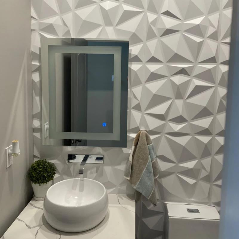 Diamond PVC 3D Wall Panel - Wall Panels - Luxus Heim