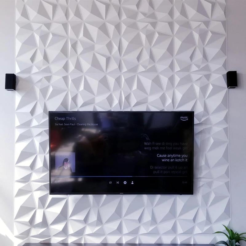 Diamond PVC 3D Wall Panel - Wall Panels - Luxus Heim