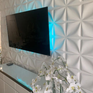 Floral PVC 3D Wall Panel - Wall Panels - Luxus Heim