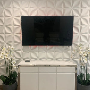 Floral PVC 3D Wall Panel - Wall Panels - Luxus Heim