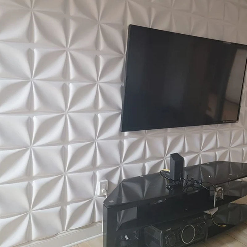 Floral PVC 3D Wall Panel - Wall Panels - Luxus Heim