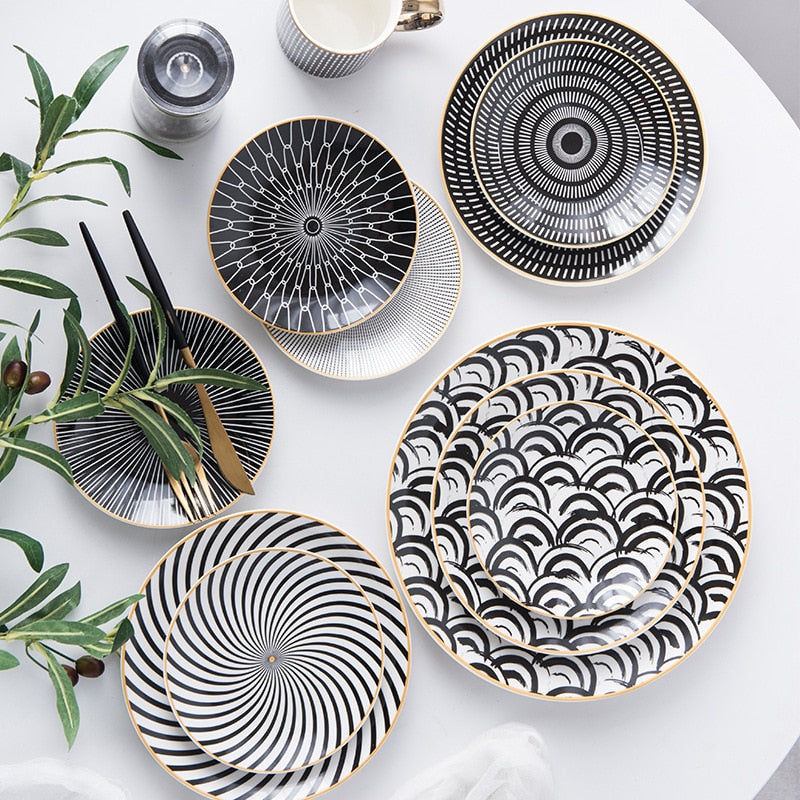 Silhouette Plates - Plates - Luxus Heim