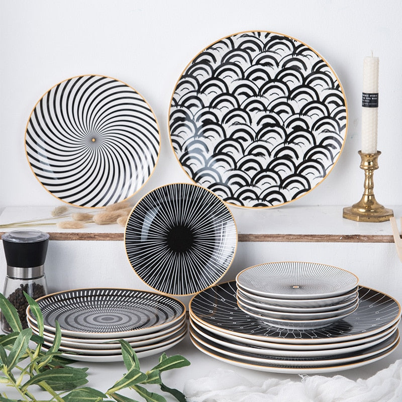 Silhouette Plates - Plates - Luxus Heim