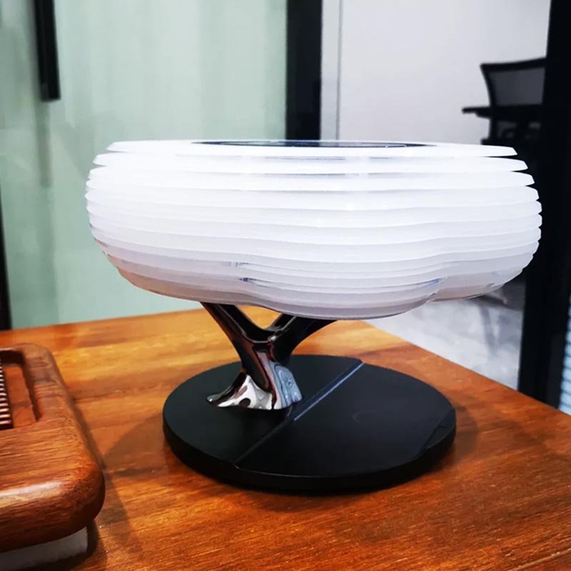 Magic Tree Lamp showcasing integrated tech and elegant design on LuxusHeim