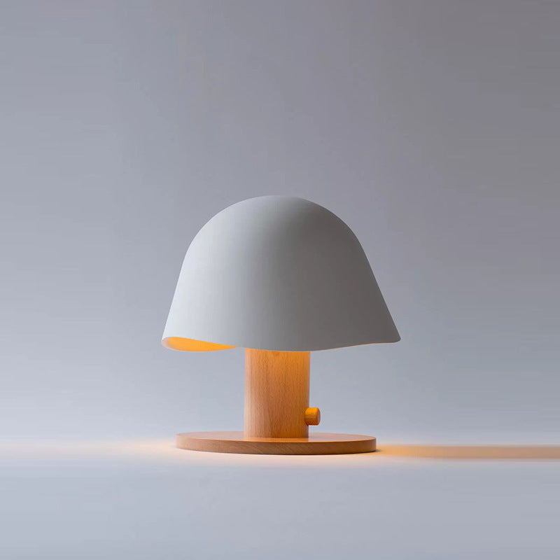 Minimalist Mushroom Table Lamp with a nature-inspired design and modern aesthetics on LuxusHeim