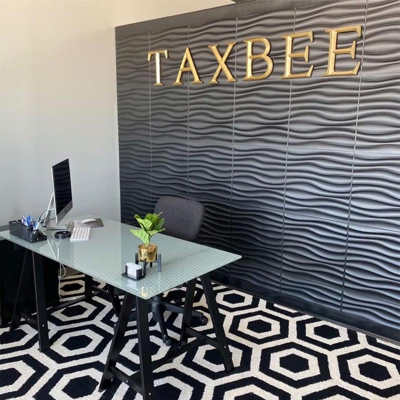 Wave PVC 3D Wall Panel - Wall Panels - Luxus Heim