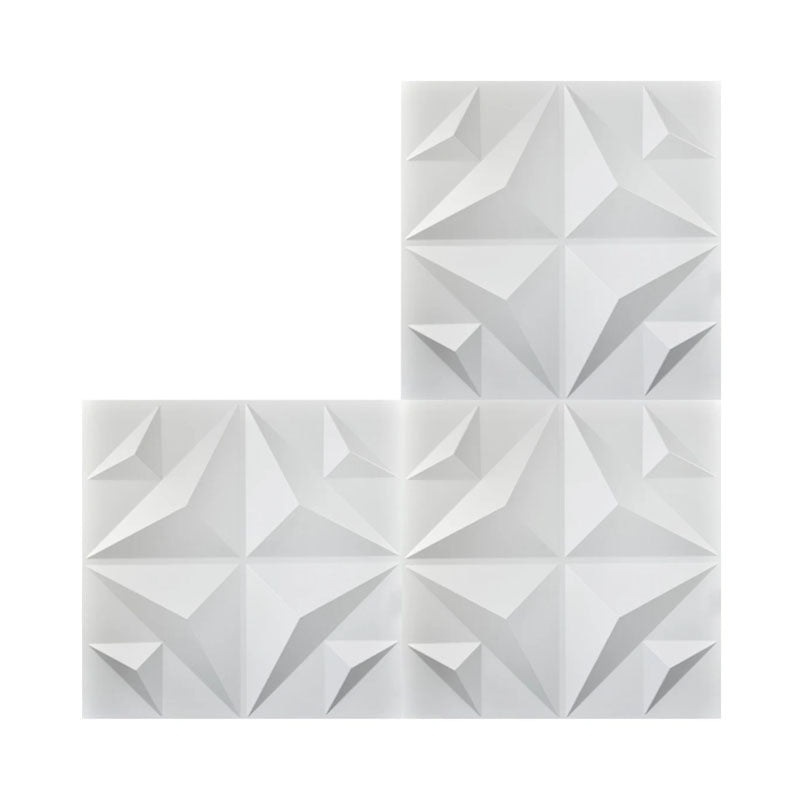 Pyramidal PVC 3D Wall Panel - Wall Panels - Luxus Heim