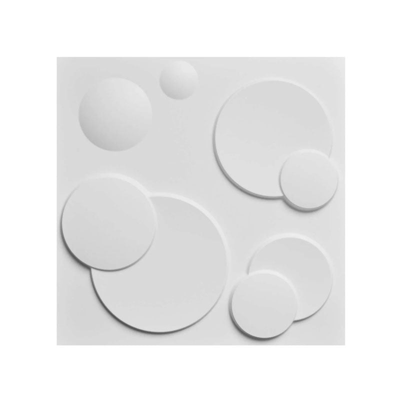 Rings PVC 3D Wall Panel - Wall Panels - Luxus Heim