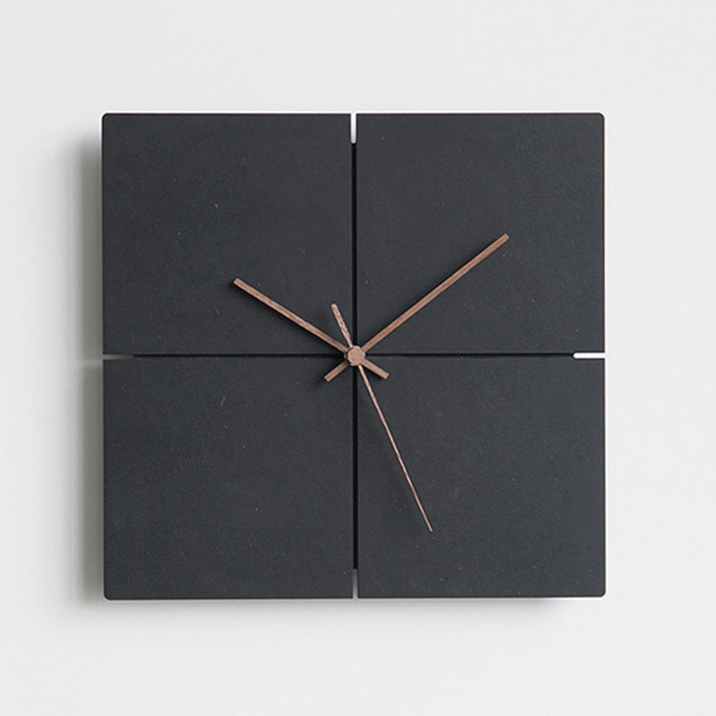 Cross Concrete Wall Clock in Round and Square Shapes