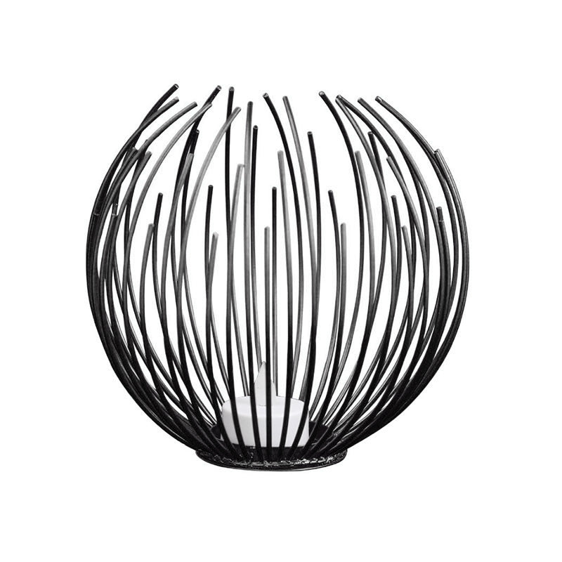 Thorn Cage Candle Holder with Antique Brass Finish- Luxus Heim