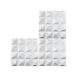 Trapezium PVC 3D Wall Panel - Wall Panels - Luxus Heim