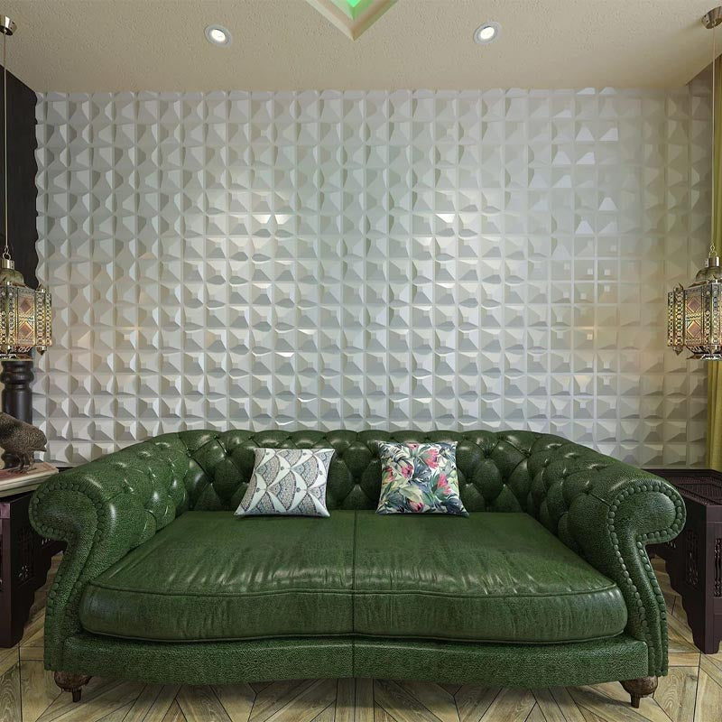 Trapezium PVC 3D Wall Panel - Wall Panels - Luxus Heim