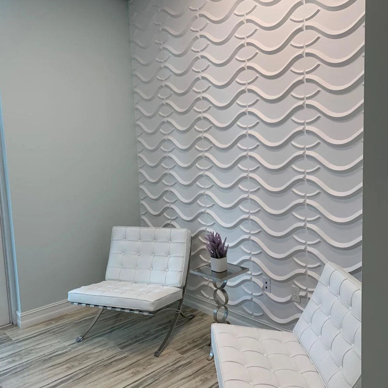 Wavelet PVC 3D Wall Panel - Wall Panels - Luxus Heim