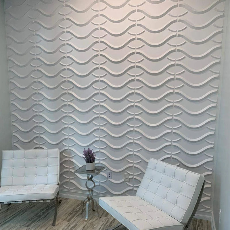 Wavelet PVC 3D Wall Panel - Wall Panels - Luxus Heim