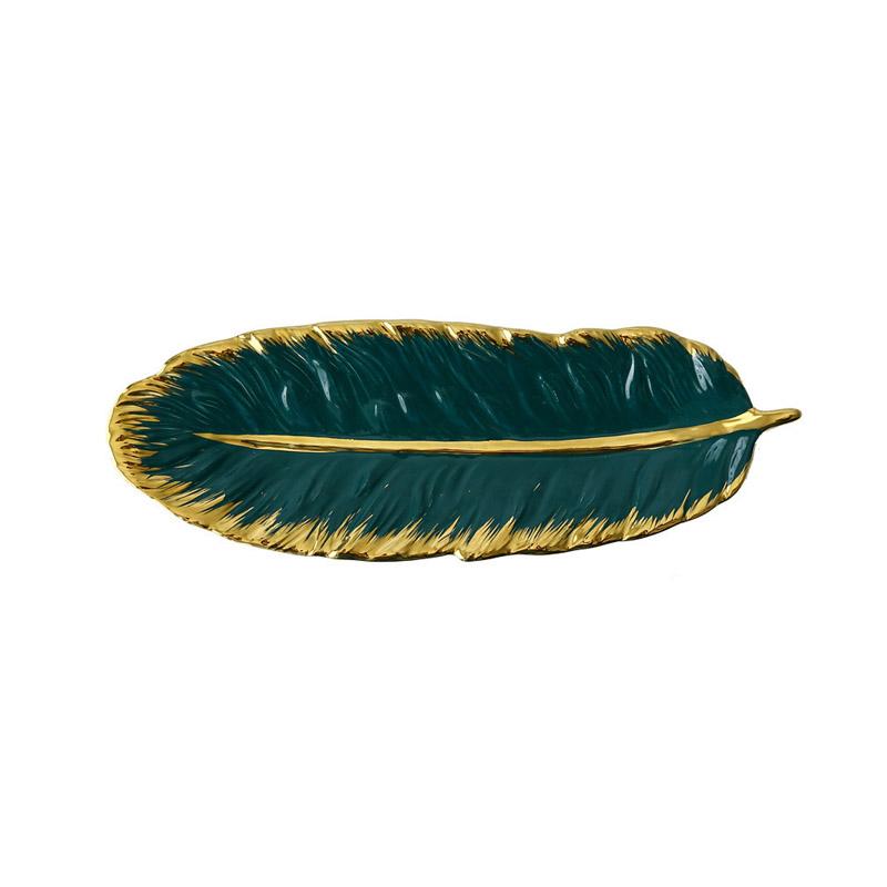 Banana Leaf Long Plate - Plates - Luxus Heim