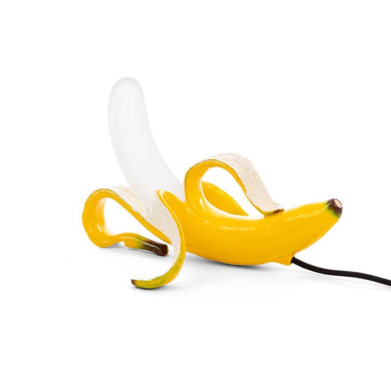 Banana Table Lamp showcasing a playful design and modern elegance on LuxusHeim