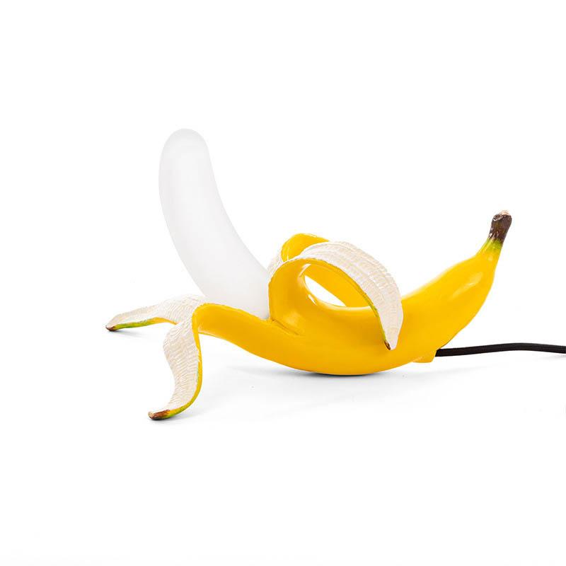 Banana Table Lamp showcasing a playful design and modern elegance on LuxusHeim