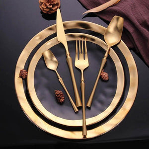 Cleo Luxurious Cutlery Set on Elegant Table Setting
