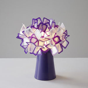 Clezia Flower Table Lamp showcasing a vibrant clustered flower design on LuxusHeim