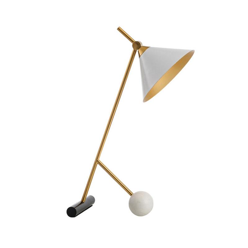 Clio Table Lamp showcasing its modern design and elegant finish on LuxusHeim.