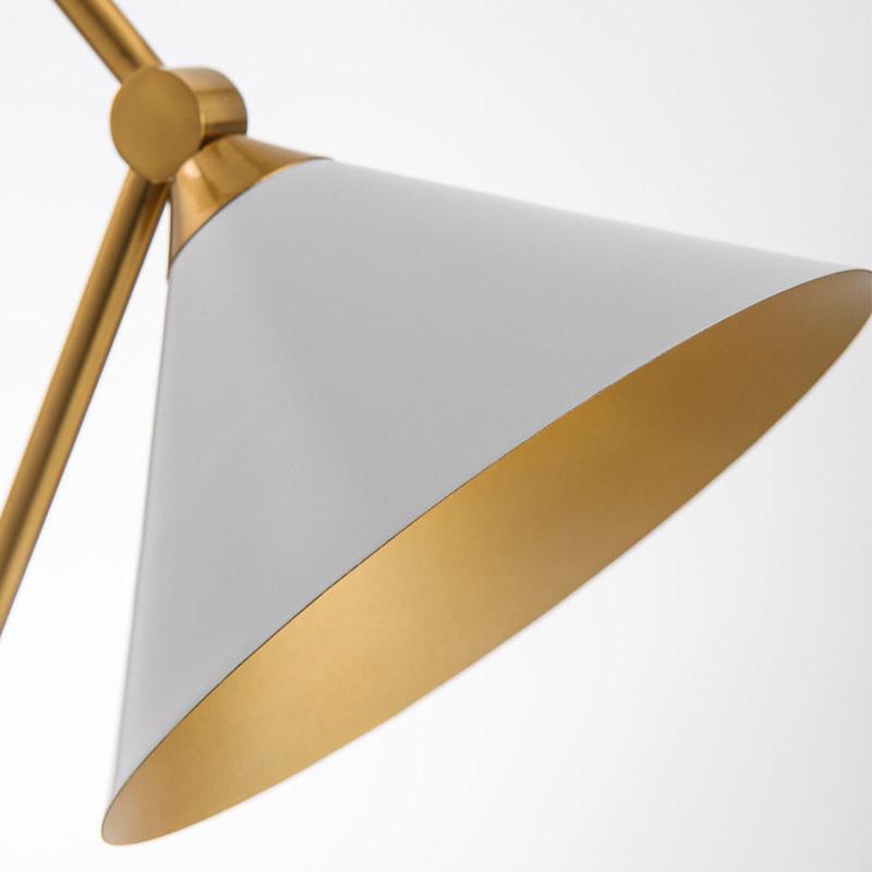 Clio Table Lamp showcasing its modern design and elegant finish on LuxusHeim.