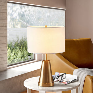 Nordic Nocturne Table Lamp by Luxus Heim - Modern Minimalist Bedroom Elegance