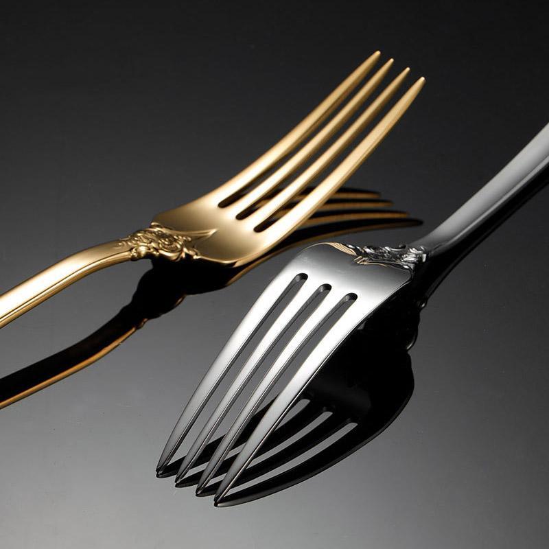 Selena Gold Edge Luxury Cutlery Set