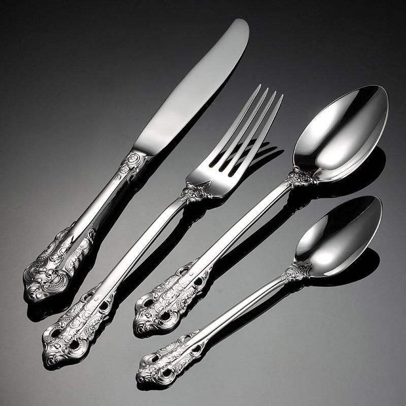 Selena Gold Edge Luxury Cutlery Set