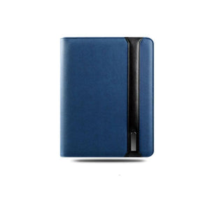 LuxusCharge Leather Wireless Charging Notebook with Built-in Charging