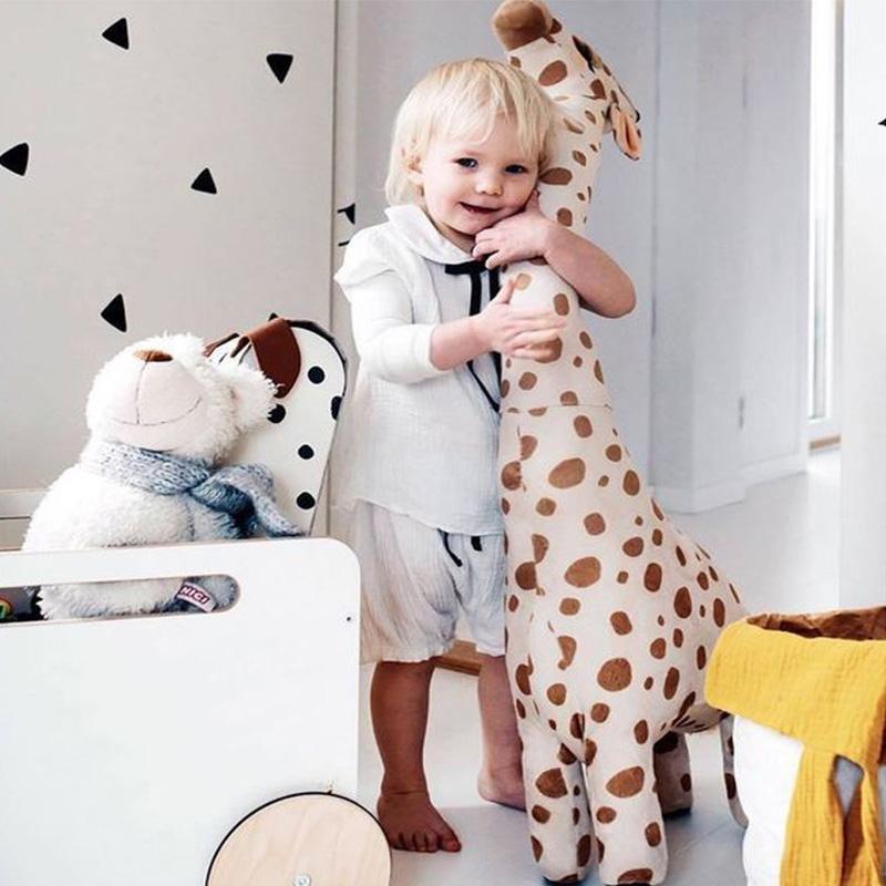 Giraffe Toddler Plush Doll in Two Sizes