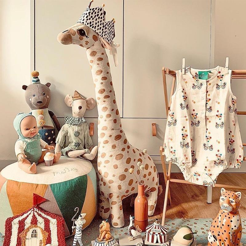 Giraffe Toddler Plush Doll in Two Sizes