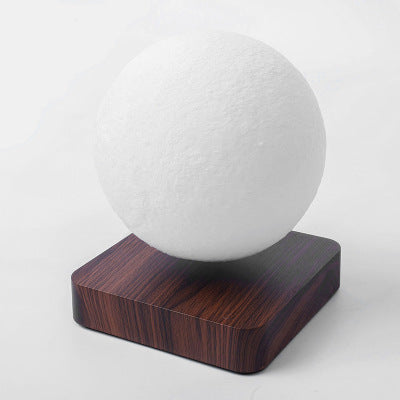 Levitating Moon Lamp showcasing its authentic moon details and magical levitation on LuxusHeim.