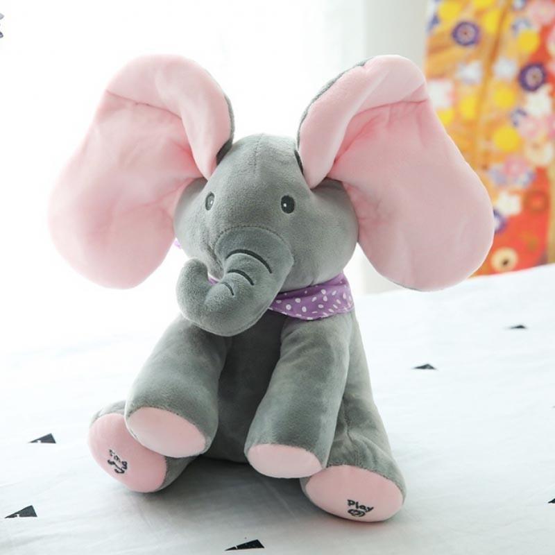 Elephant Baby Toy: Interactive Plush for Endless Fun - Luxus