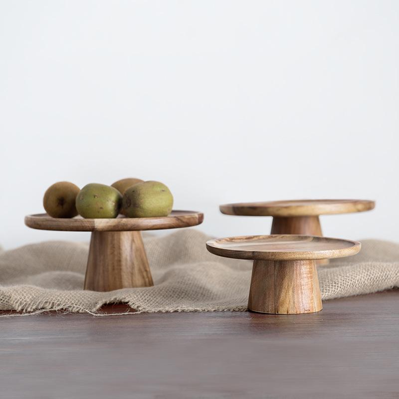 Vintage Wooden Dessert Stand - Cake Stands - Luxus Heim