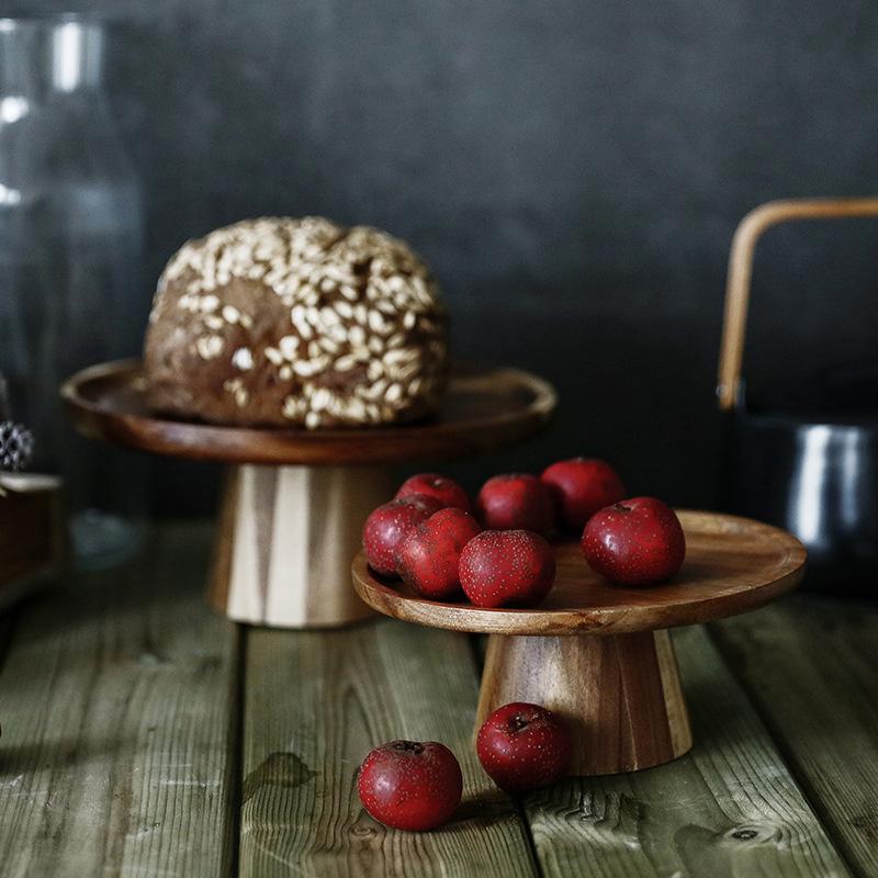 Vintage Wooden Dessert Stand - Cake Stands - Luxus Heim