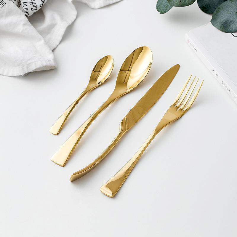 Kaya Gold Cutlery Set - Cutlery Sets - Luxus Heim