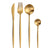 Maison Gold Cutlery Set - Cutlery Sets - Luxus Heim