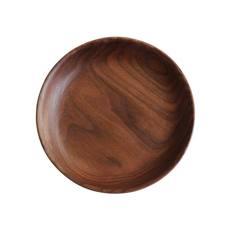 Mili Natural Teakwood Plates - Plates - Luxus Heim