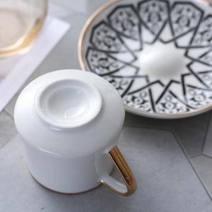 Mosaic Espresso Cup Set in Premium Ceramic