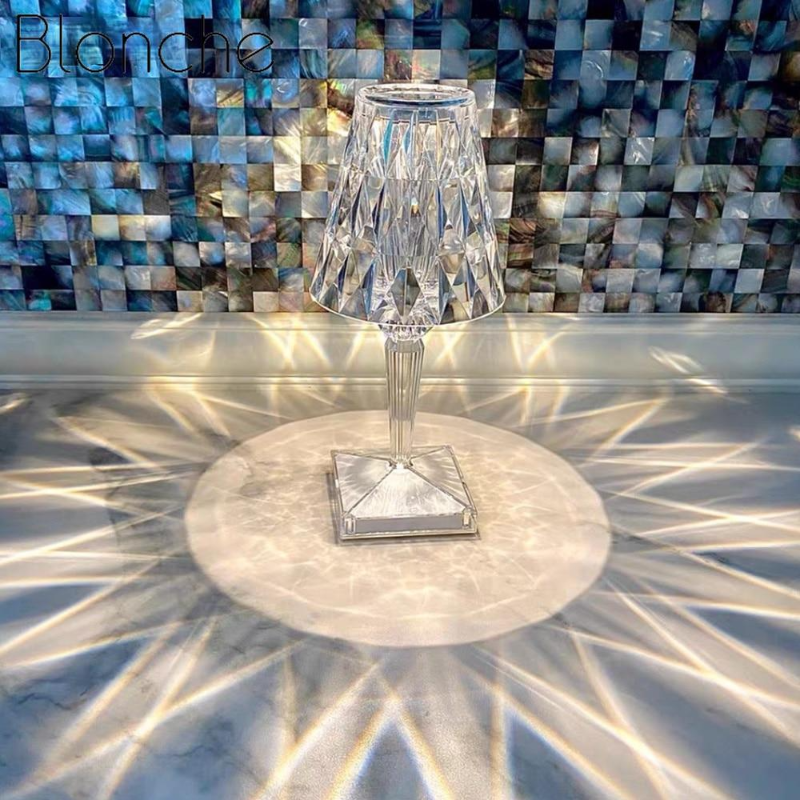 Luminous Sparkle Lamp: Modern Design & Vibrant Colors - Luxus Heim