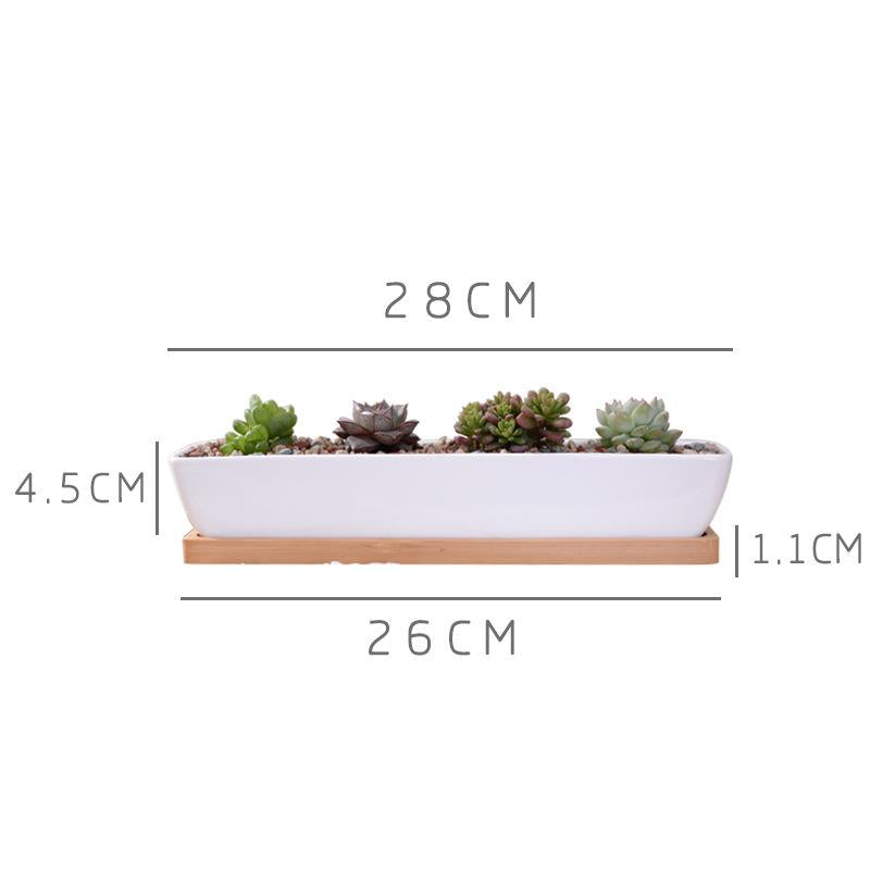 Wild Wood Mini Long Pots - Pots & Planters - Luxus Heim