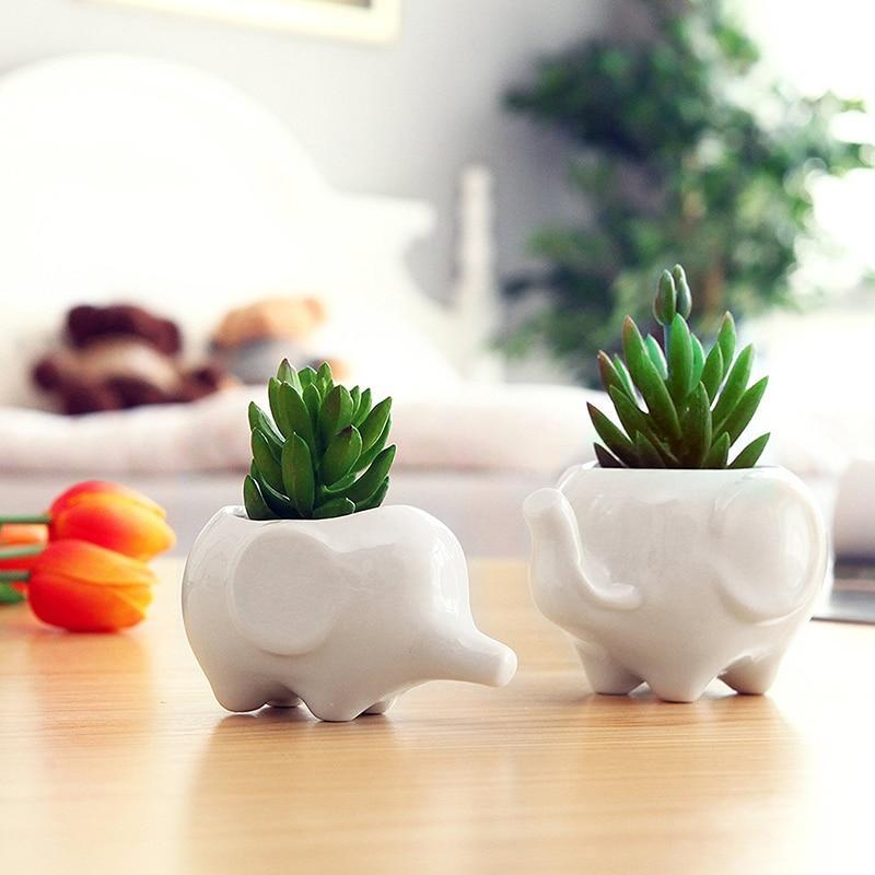 Little Elephant Flower Pot - Pots & Planters - Luxus Heim