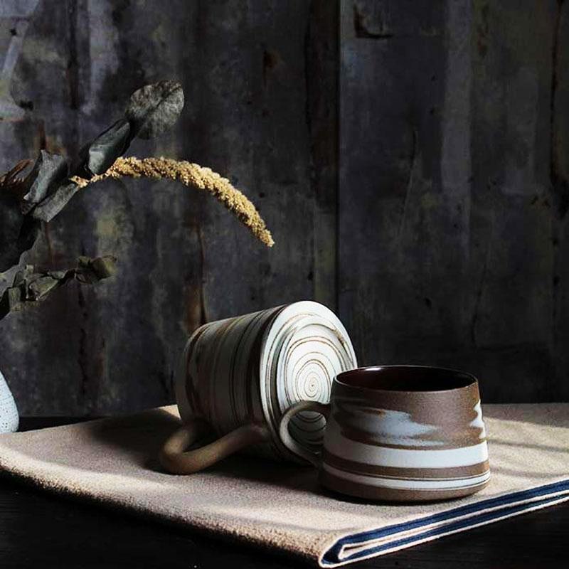 Rustic Sandstorm Mug with Sand Tone Finish