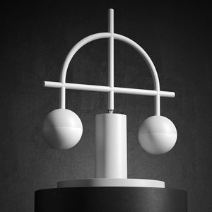 Libra Heng Balance Lamp showcasing a unique balance mechanism and modern design on LuxusHeim