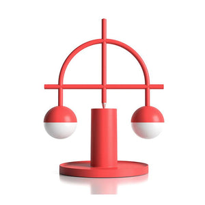 Libra Heng Balance Lamp showcasing a unique balance mechanism and modern design on LuxusHeim