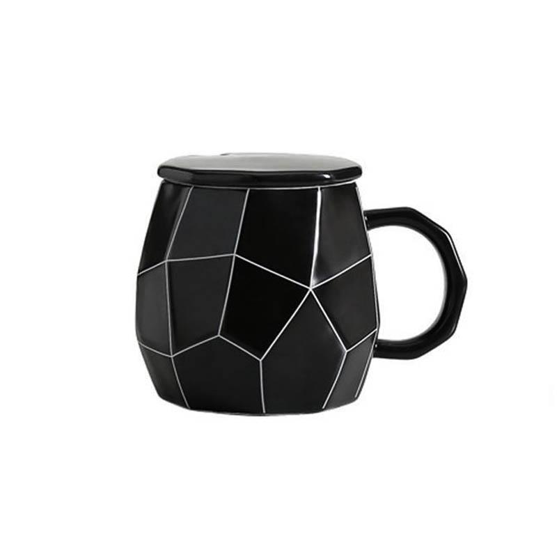 Squirex Ceramic Mug with Unique Square Design