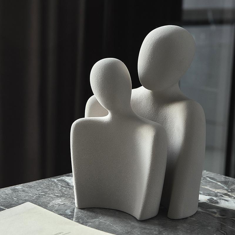 Decorative Figurines Symbolize Eternal Love and Commitment by Luxus Heim